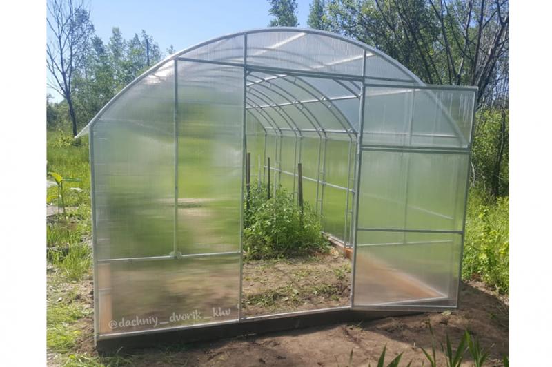 Удлинение теплицы