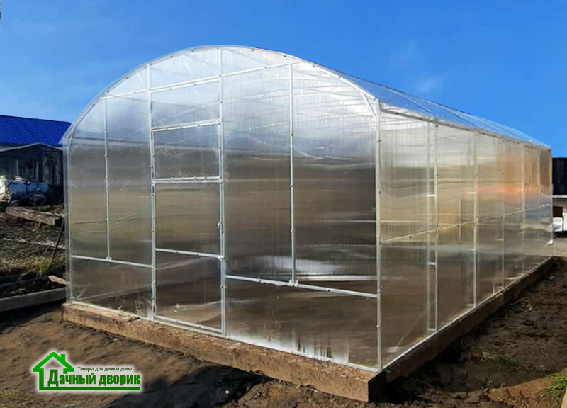 Теплица "Дачница Вагон" 4*4м