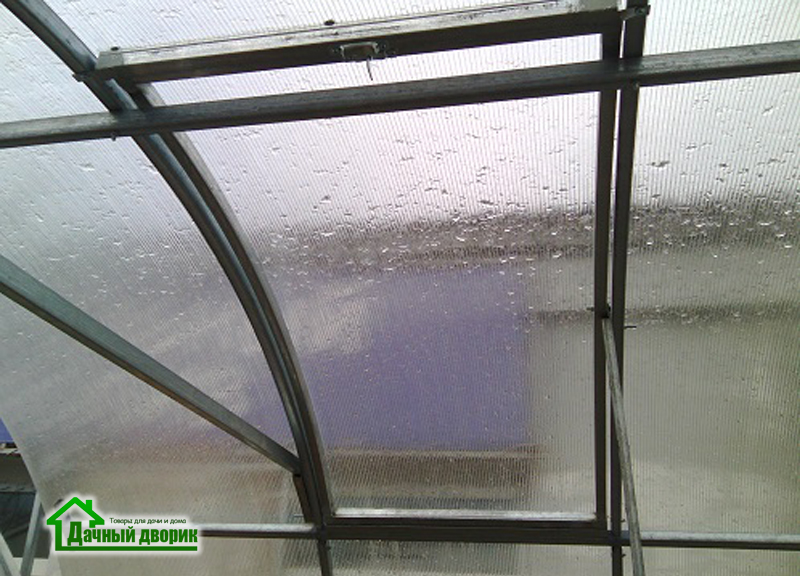 Форточка к теплице "Дачница Оптима" (2,5м/0,65м)