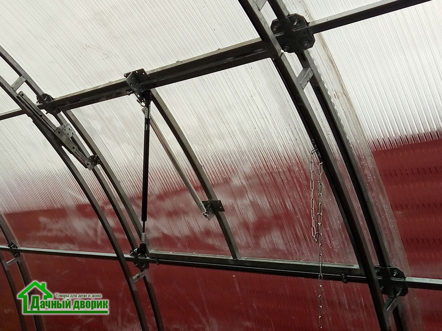 Форточка к теплице "Дачница Профи" (4м/1м)